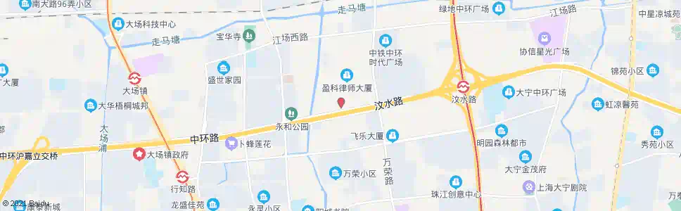 上海江场西路江场三路_公交站地图_上海公交_妙搜公交查询2025