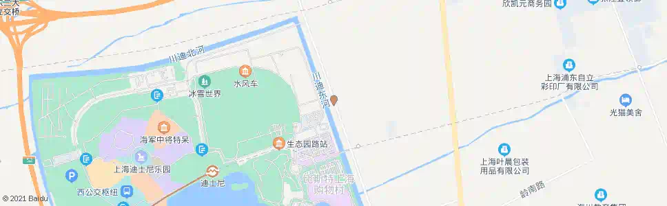 上海东新港桥_公交站地图_上海公交_妙搜公交查询2025