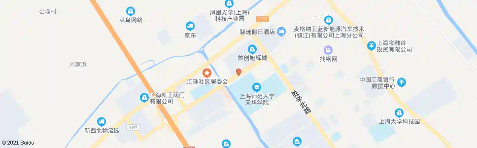 上海汇源路嘉朱公路_公交站地图_上海公交_妙搜公交查询2025