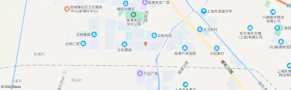 上海鸿音路泥城路_公交站地图_上海公交_妙搜公交查询2025