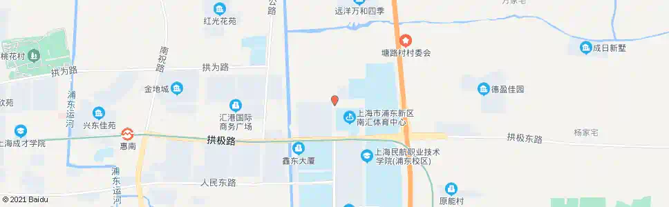 上海拱北路观海路_公交站地图_上海公交_妙搜公交查询2025