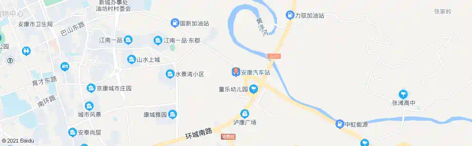 安康汽车站_公交站地图_安康公交_妙搜公交查询2025
