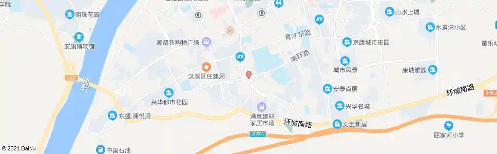 安康香溪路_公交站地图_安康公交_妙搜公交查询2025