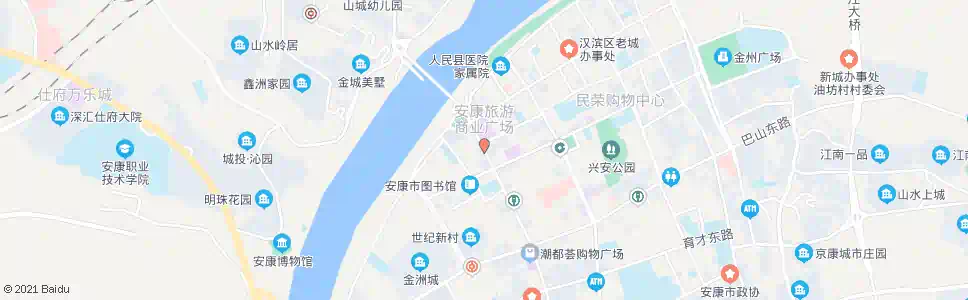安康培新街_公交站地图_安康公交_妙搜公交查询2025