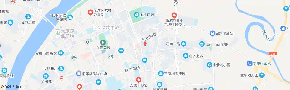 安康阳光城_公交站地图_安康公交_妙搜公交查询2025