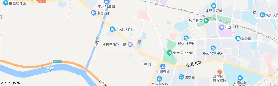 安康建民中学_公交站地图_安康公交_妙搜公交查询2025