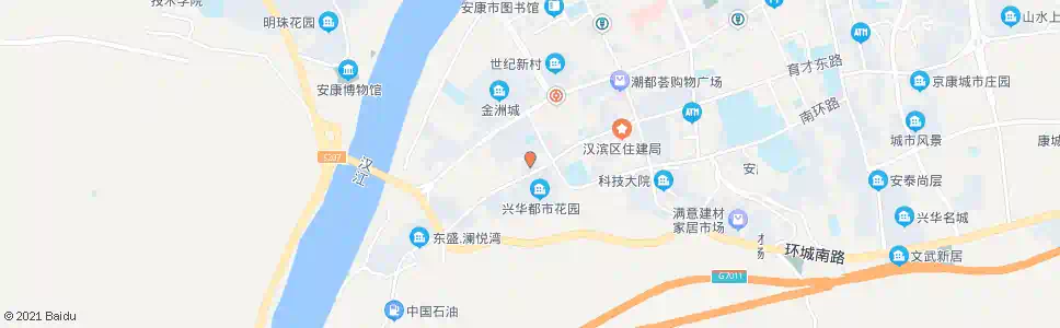 安康兴华小区_公交站地图_安康公交_妙搜公交查询2025