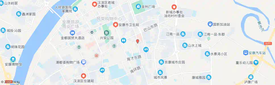 安康文昌路_公交站地图_安康公交_妙搜公交查询2025