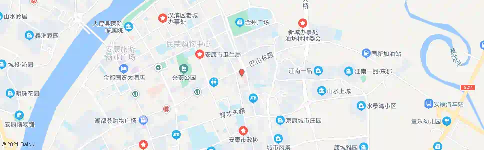 安康市中医院_公交站地图_安康公交_妙搜公交查询2025