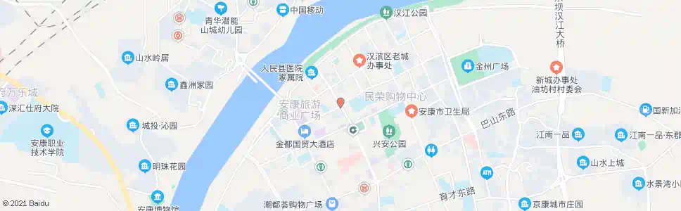 安康五星街_公交站地图_安康公交_妙搜公交查询2025