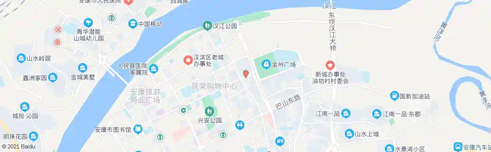 安康兴安门_公交站地图_安康公交_妙搜公交查询2025