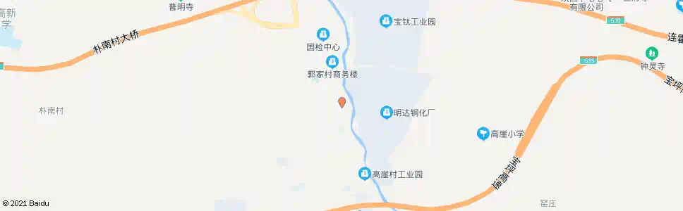 宝鸡郭家村南_公交站地图_宝鸡公交_妙搜公交查询2025