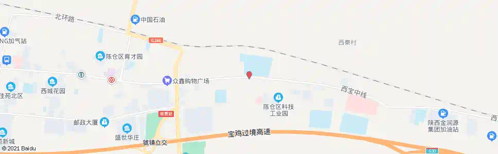 宝鸡虢镇中学_公交站地图_宝鸡公交_妙搜公交查询2025