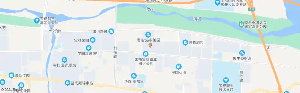 宝鸡阳光上东_公交站地图_宝鸡公交_妙搜公交查询2025