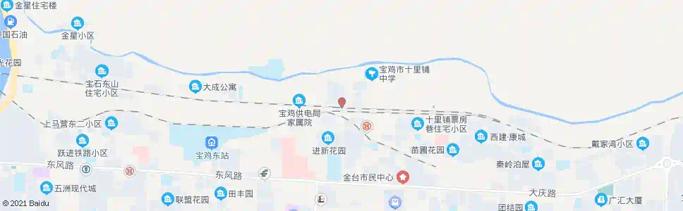 宝鸡斗中路_公交站地图_宝鸡公交_妙搜公交查询2025