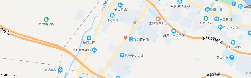 宝鸡四公里_公交站地图_宝鸡公交_妙搜公交查询2025