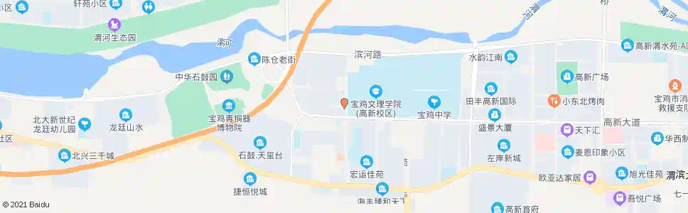 宝鸡下马营派出所_公交站地图_宝鸡公交_妙搜公交查询2025