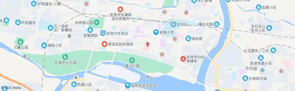 宝鸡市人民医院_公交站地图_宝鸡公交_妙搜公交查询2025