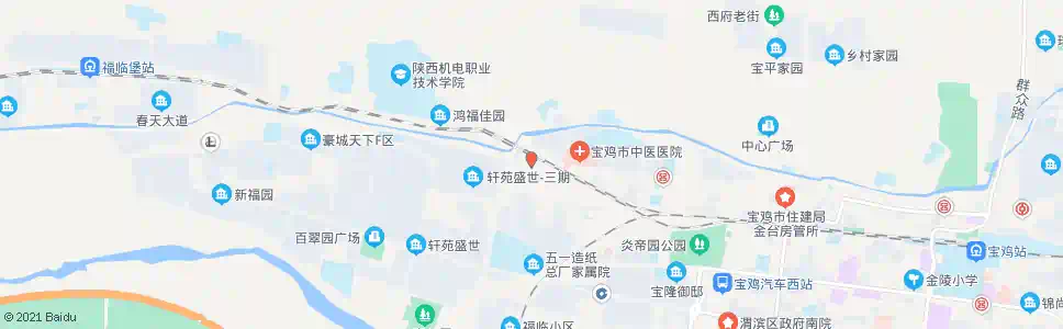 宝鸡玉涧堡_公交站地图_宝鸡公交_妙搜公交查询2025
