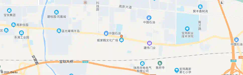 宝鸡八鱼镇_公交站地图_宝鸡公交_妙搜公交查询2025