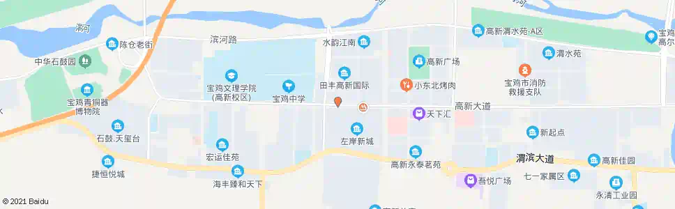 宝鸡学子路口_公交站地图_宝鸡公交_妙搜公交查询2025