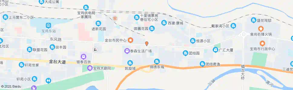 宝鸡电机段_公交站地图_宝鸡公交_妙搜公交查询2025