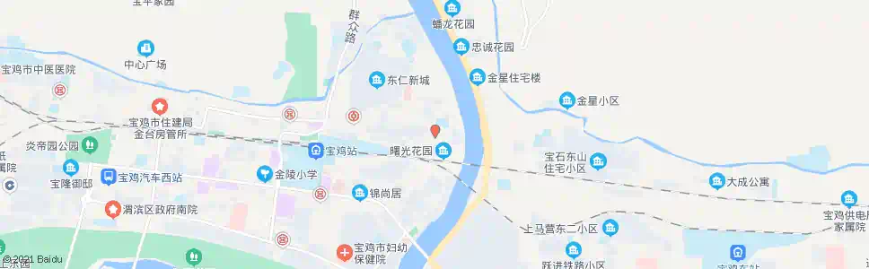 宝鸡工业品市场_公交站地图_宝鸡公交_妙搜公交查询2025