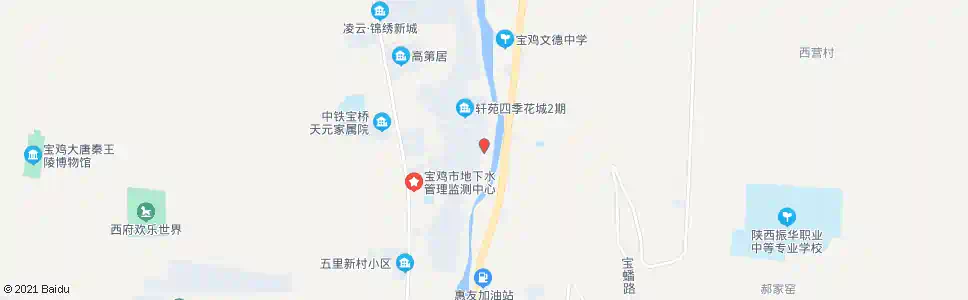 宝鸡金陵湾小区_公交站地图_宝鸡公交_妙搜公交查询2025