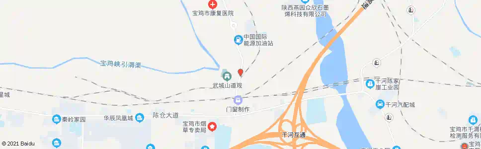 宝鸡底店村_公交站地图_宝鸡公交_妙搜公交查询2025