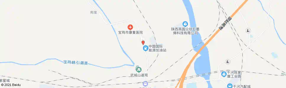 宝鸡北坡村_公交站地图_宝鸡公交_妙搜公交查询2025