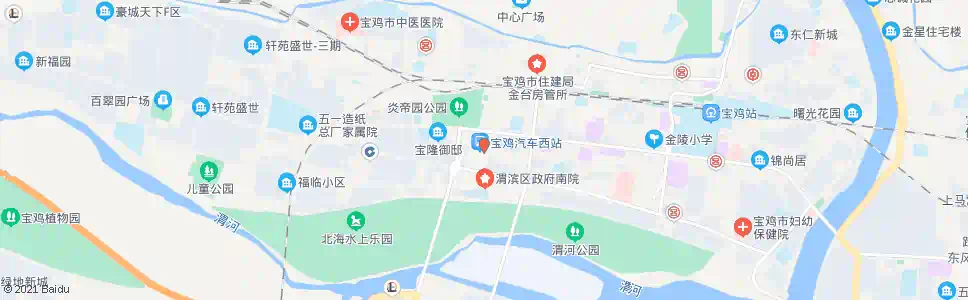 宝鸡老车站_公交站地图_宝鸡公交_妙搜公交查询2025