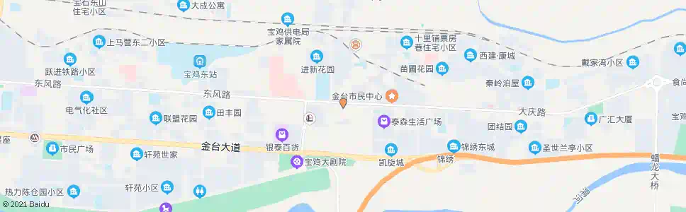 宝鸡平电路南口_公交站地图_宝鸡公交_妙搜公交查询2025