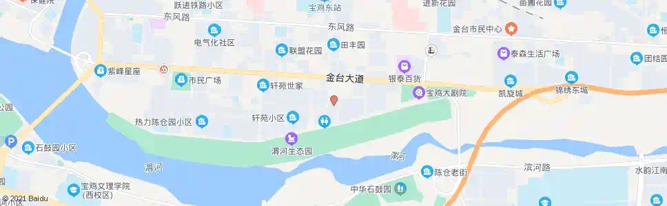 宝鸡冠森建材_公交站地图_宝鸡公交_妙搜公交查询2025