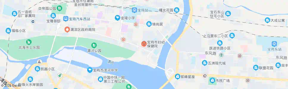 宝鸡妇幼保健院_公交站地图_宝鸡公交_妙搜公交查询2025