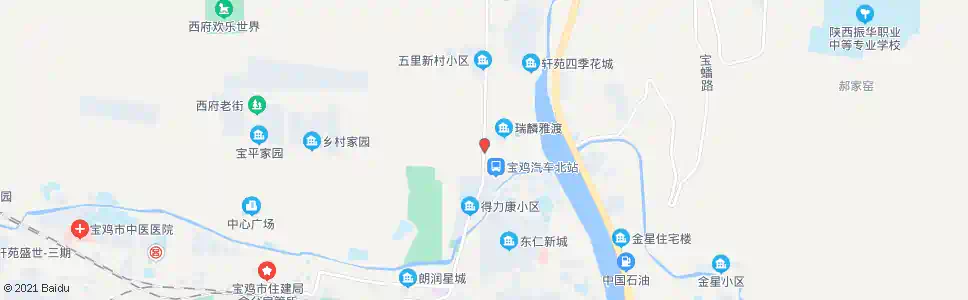 宝鸡群众路_公交站地图_宝鸡公交_妙搜公交查询2025