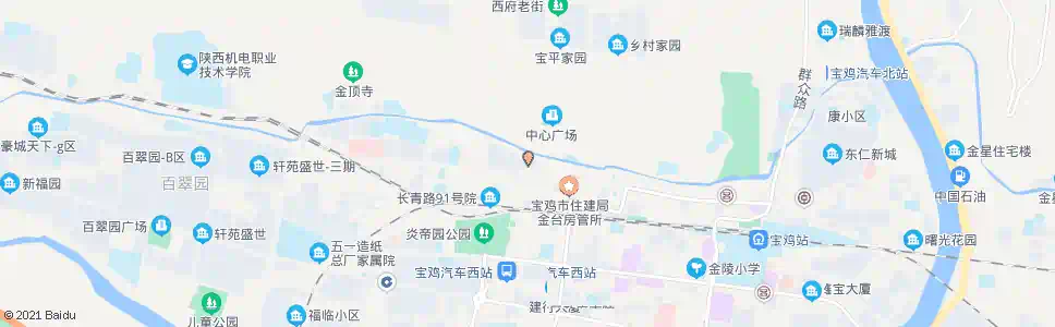 宝鸡西府宾馆_公交站地图_宝鸡公交_妙搜公交查询2025