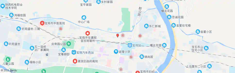 宝鸡汉中路口_公交站地图_宝鸡公交_妙搜公交查询2025