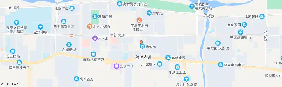 宝鸡新苑路南口_公交站地图_宝鸡公交_妙搜公交查询2025