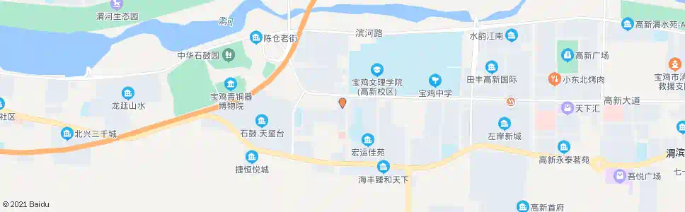 宝鸡郭家崖_公交站地图_宝鸡公交_妙搜公交查询2025