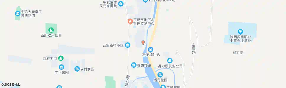 宝鸡金陵三桥西_公交站地图_宝鸡公交_妙搜公交查询2025