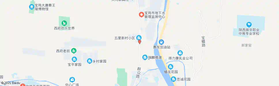 宝鸡市康复医院_公交站地图_宝鸡公交_妙搜公交查询2025