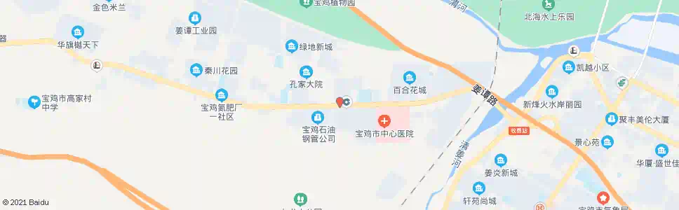 宝鸡钢管厂_公交站地图_宝鸡公交_妙搜公交查询2025