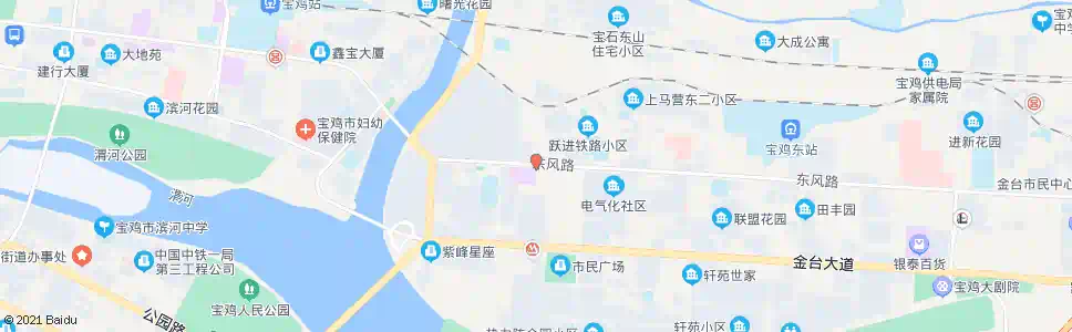 宝鸡联盟一队_公交站地图_宝鸡公交_妙搜公交查询2025