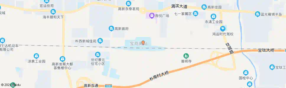 宝鸡和协路南口_公交站地图_宝鸡公交_妙搜公交查询2025