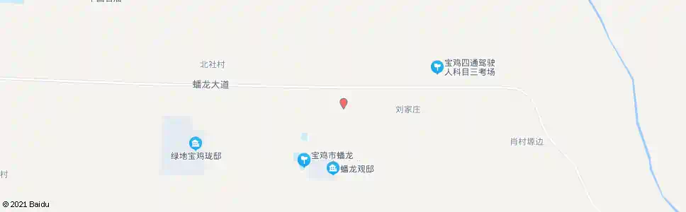 宝鸡蟠龙桥北_公交站地图_宝鸡公交_妙搜公交查询2025
