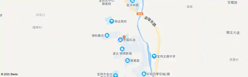 宝鸡宝平路小学_公交站地图_宝鸡公交_妙搜公交查询2025