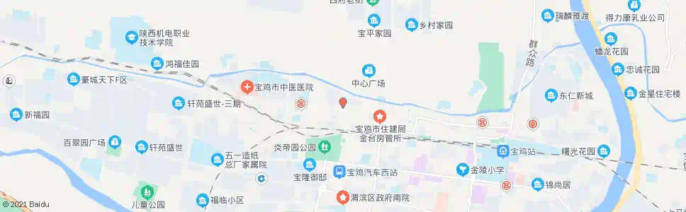宝鸡金台交警队_公交站地图_宝鸡公交_妙搜公交查询2025