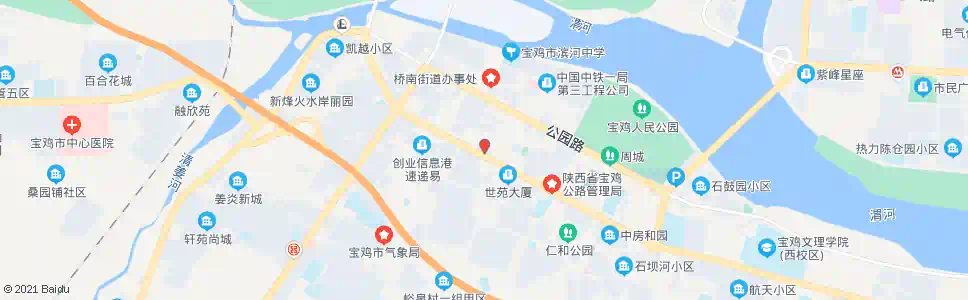 宝鸡尚品阳光_公交站地图_宝鸡公交_妙搜公交查询2025