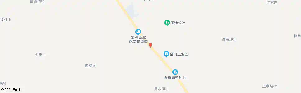 宝鸡周家庄_公交站地图_宝鸡公交_妙搜公交查询2025
