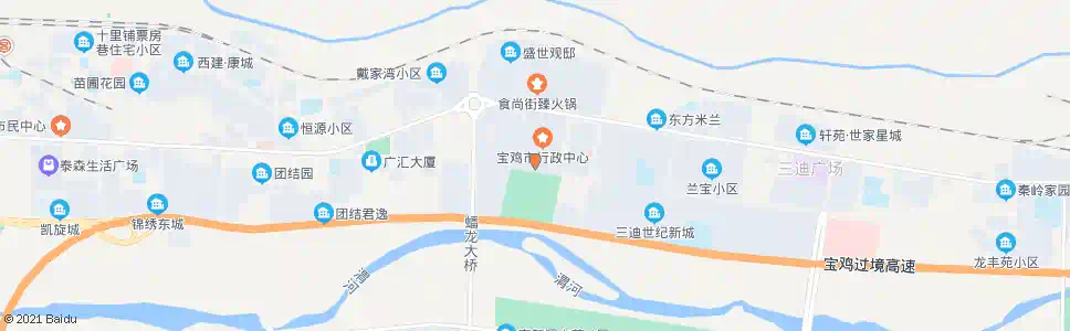 宝鸡西凤路南口_公交站地图_宝鸡公交_妙搜公交查询2025